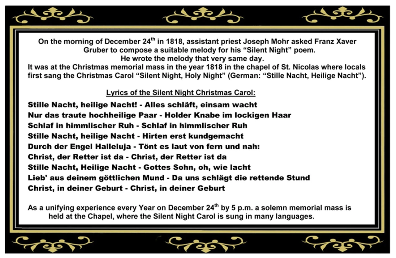 200th Anniversary Silent Night Chapel German Christmas Beer Stein | Musical 11 200th Anniversary Silent Night Chapel German Christmas Beer Stein | Musical - Image 9