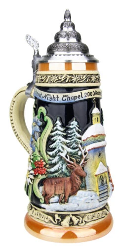 200th Anniversary Silent Night Chapel German Christmas Beer Stein | Musical 13 200th Anniversary Silent Night Chapel German Christmas Beer Stein | Musical -Beer Stein Store 200 Year Anniversary Silent Night Chapel Christmas German Beer Stein K047 LA SM 50350.1542245584