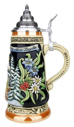 200th Anniversary Silent Night Chapel German Christmas Beer Stein | Musical 15 200th Anniversary Silent Night Chapel German Christmas Beer Stein | Musical -Beer Stein Store 200 Year Anniversary Silent Night Chapel Christmas German Beer Stein K047 RS SM 68869.1542245585