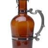 German Beer Growler 2 Liter Flip Top Style With Romantic Handle 1 German Beer Growler 2 Liter Flip Top Style With Romantic Handle -Beer Stein Store 2LGlassGermanBeerGrowler 03788.1456413936
