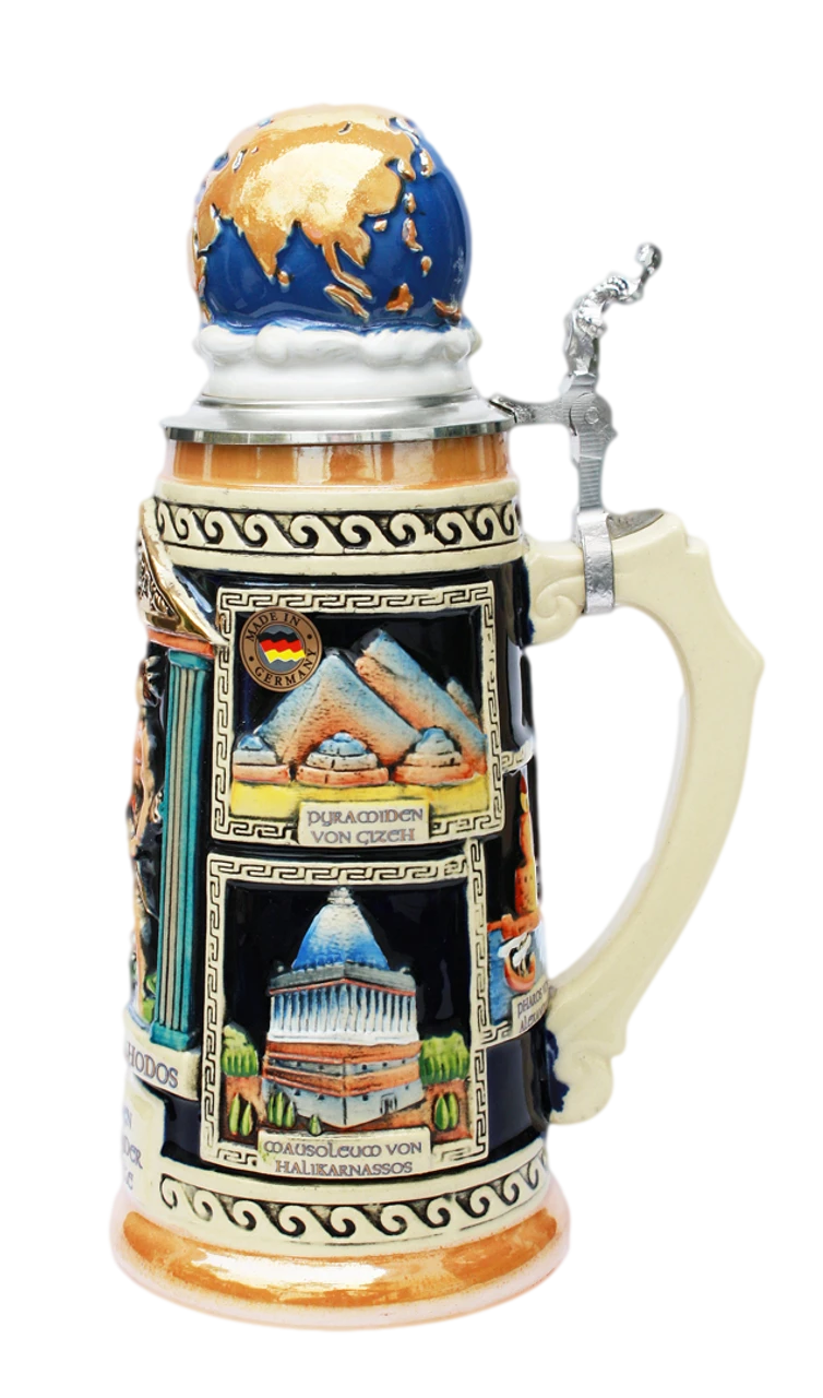 Seven Wonders Of The Ancient World Beer Stein 4 Seven Wonders Of The Ancient World Beer Stein - Image 2