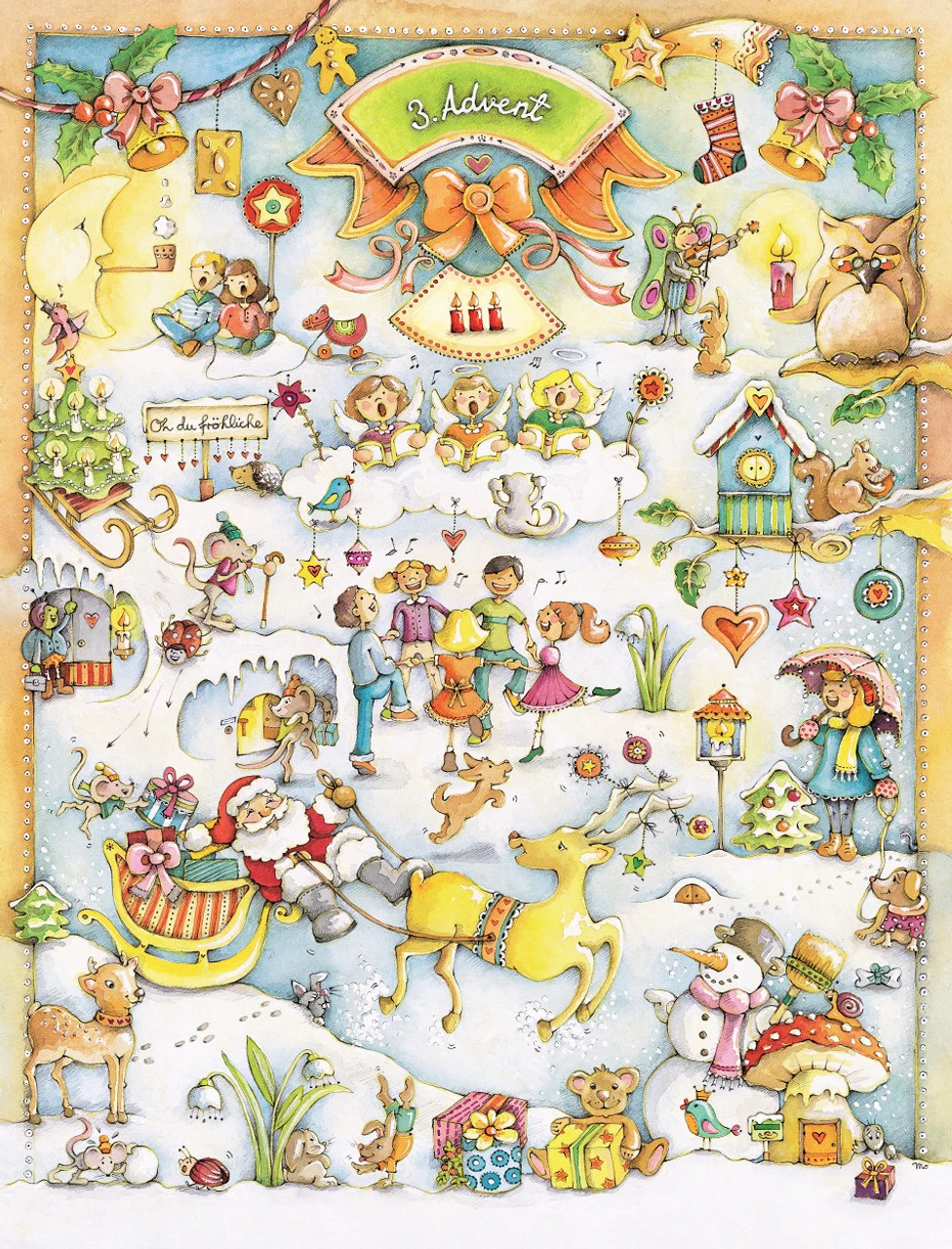 Advent Candle Wheel Extra Large German Advent Calendar 3 Advent Candle Wheel Extra Large German Advent Calendar