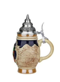 Alpine Couple Mini German Beer Stein | 0.125 Liter 10 Alpine Couple Mini German Beer Stein | 0.125 Liter -Beer Stein Store Alpine Couple Mini German Beer Stein 0.125 Liter K500D125 RS SM 57613.1553549091