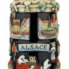 Alsace Souvenir Beer Stein 2 Alsace Souvenir Beer Stein -Beer Stein Store Alsace Souvenir Beer Stein K309AL FNT SM 89696.1649887083