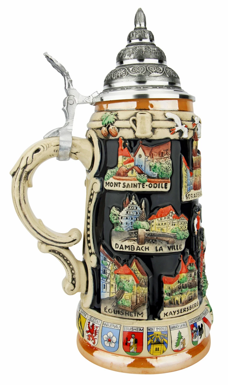 Alsace Souvenir Beer Stein 5 Alsace Souvenir Beer Stein - Image 3