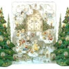 Angels With Christmas Trees 3D German Advent Calendar 2 Angels With Christmas Trees 3D German Advent Calendar -Beer Stein Store Angels and Christmas Trees German Advent Calendar KV11204 85991.1537370338