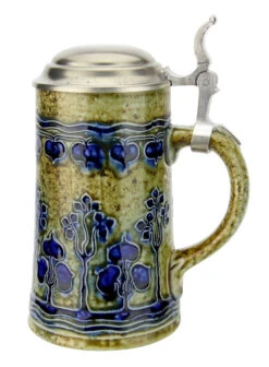 Art Nouveau Stylized Linden Tree Salt Glaze Beer Stein 11 Art Nouveau Stylized Linden Tree Salt Glaze Beer Stein -Beer Stein Store Art Nouveau Stylized Linden Tree Salt Glaze Beer Stein GM0066 90 RS SM 77826.1586980632