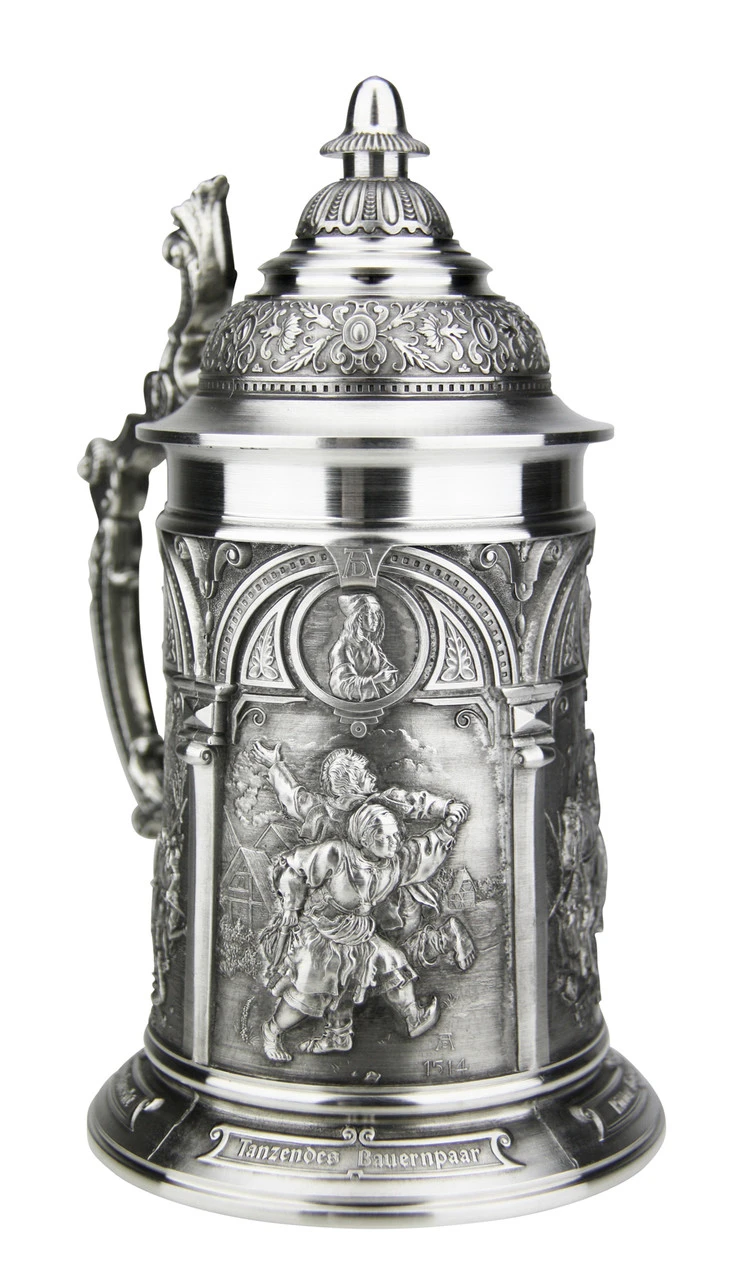Artist Albrecht Duerer Pewter Beer Stein 7 Artist Albrecht Duerer Pewter Beer Stein - Image 5