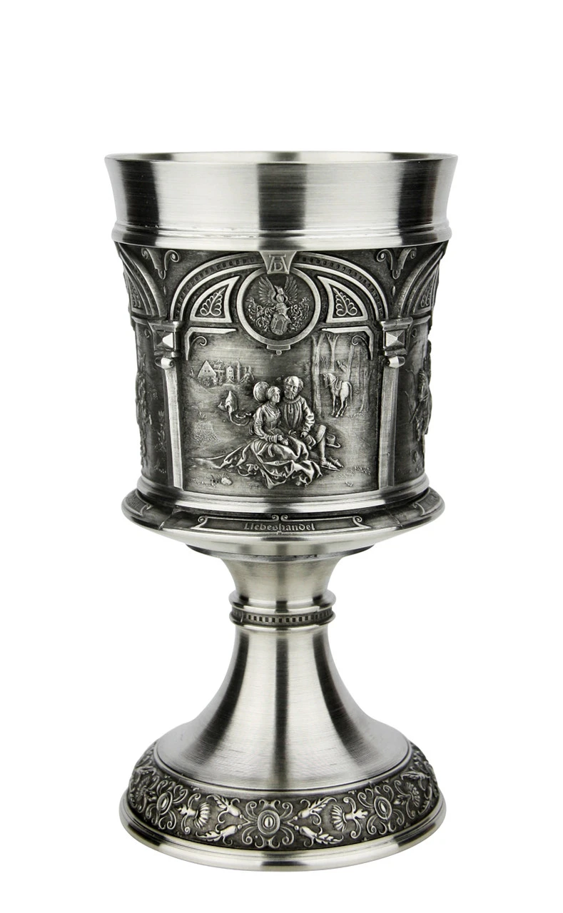 Artist Albrecht Duerer Pewter Wine Chalice 3 Artist Albrecht Duerer Pewter Wine Chalice