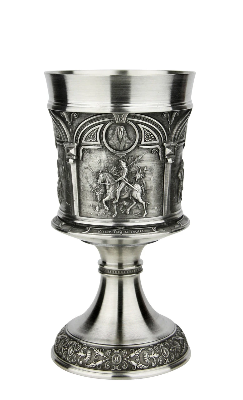 Artist Albrecht Duerer Pewter Wine Chalice 6 Artist Albrecht Duerer Pewter Wine Chalice - Image 4