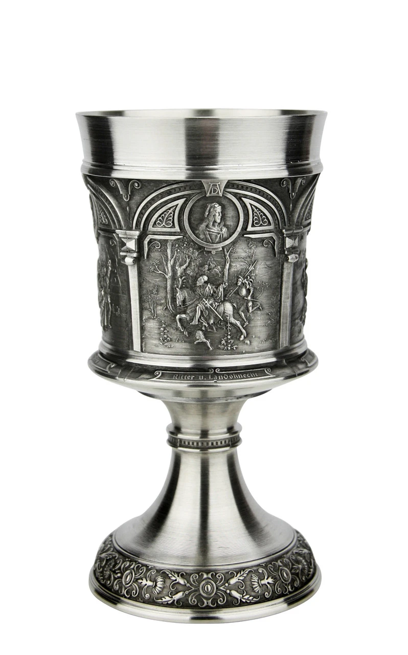 Artist Albrecht Duerer Pewter Wine Chalice 4 Artist Albrecht Duerer Pewter Wine Chalice - Image 2