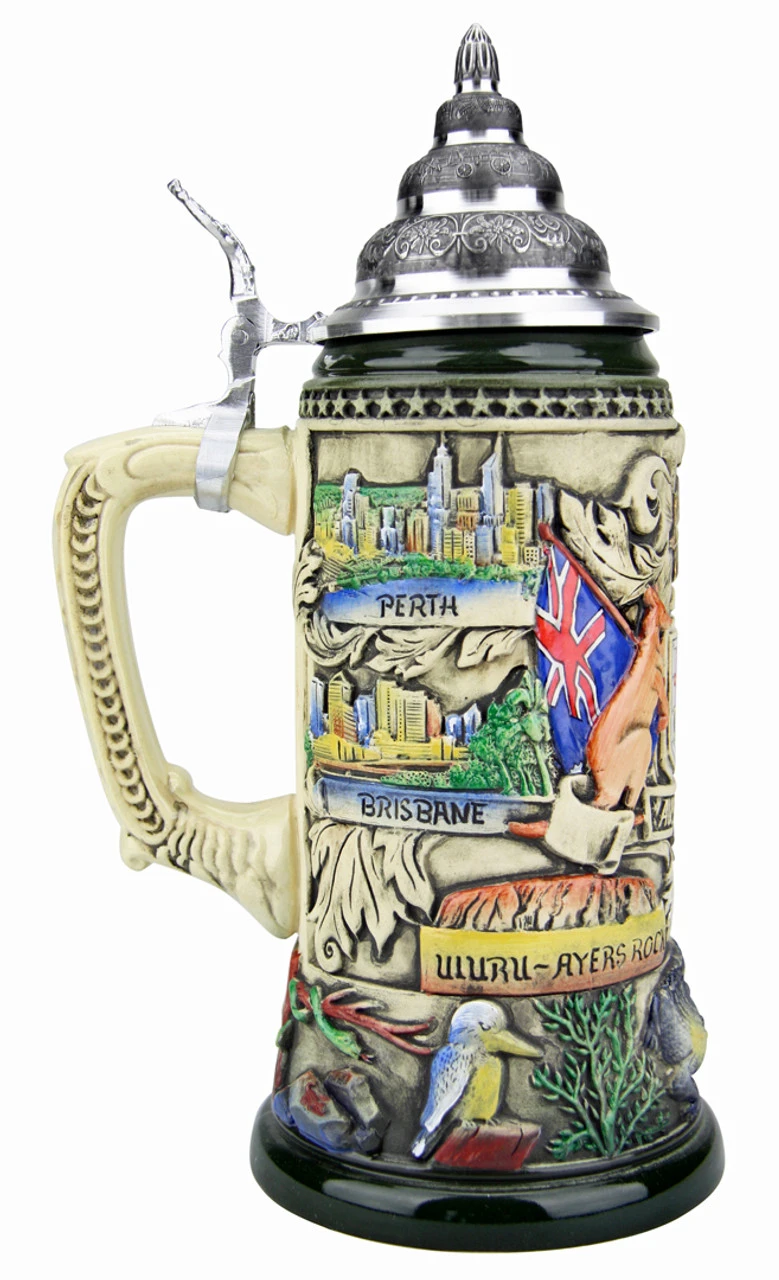 Australia Beer Stein Rustic 5 Australia Beer Stein Rustic - Image 3