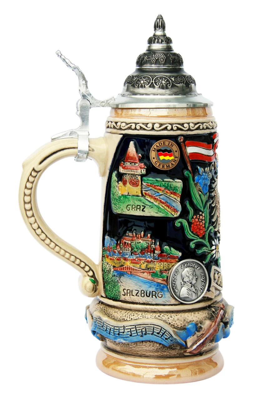 Austria Panorama Beer Stein 5 Austria Panorama Beer Stein - Image 3