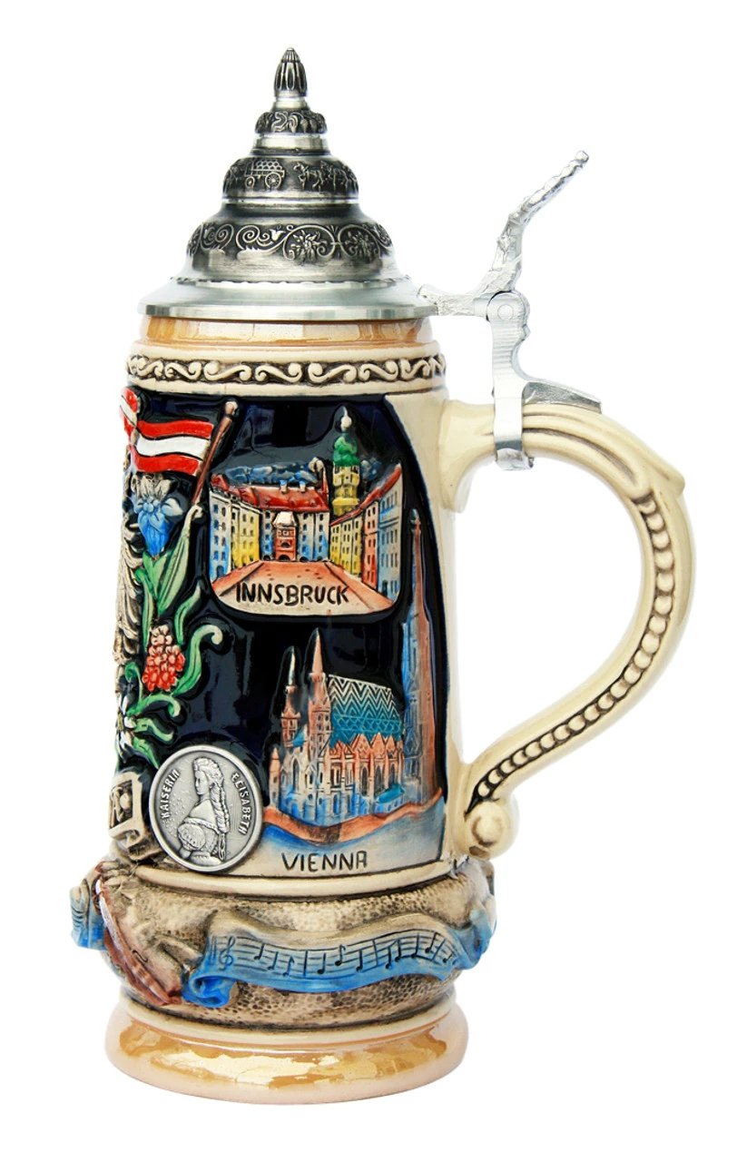 Austria Panorama Beer Stein 4 Austria Panorama Beer Stein - Image 2