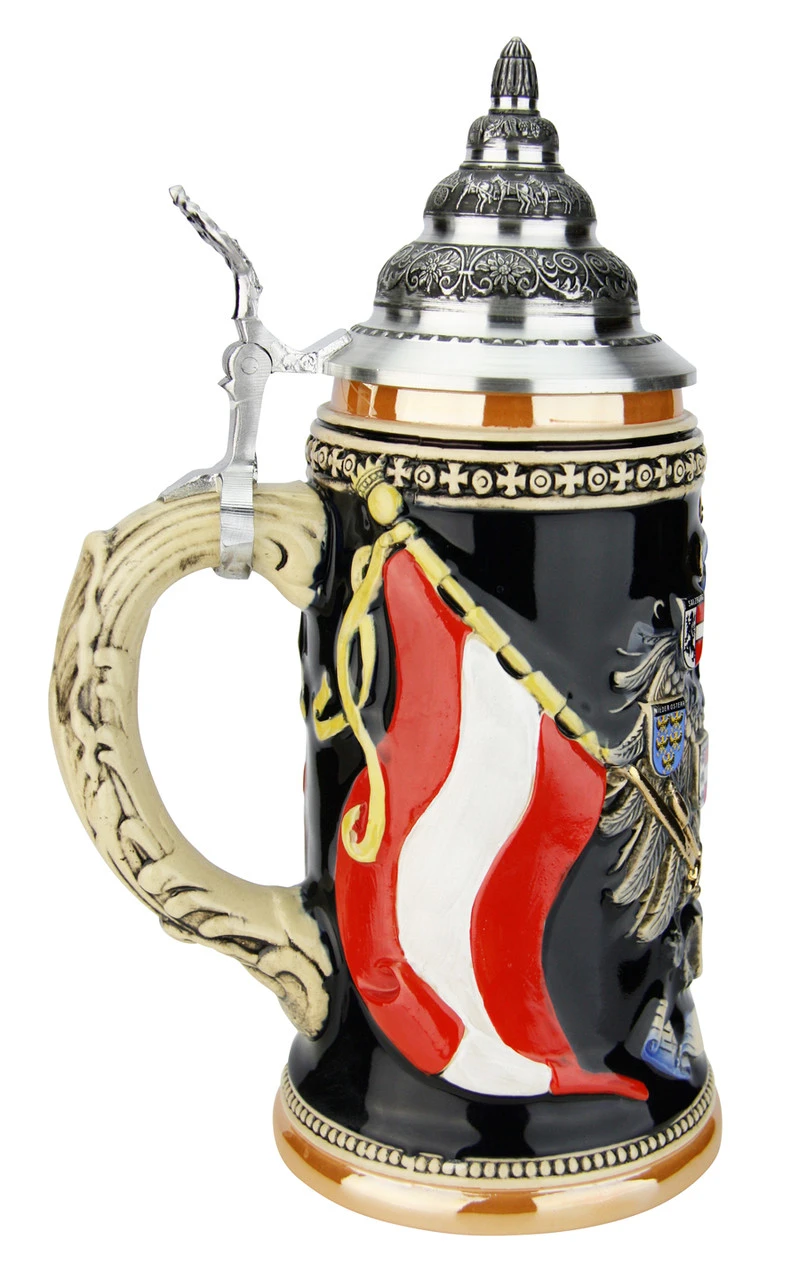 Austria Eagle Coat Of Arms Beer Stein 5 Austria Eagle Coat Of Arms Beer Stein - Image 3