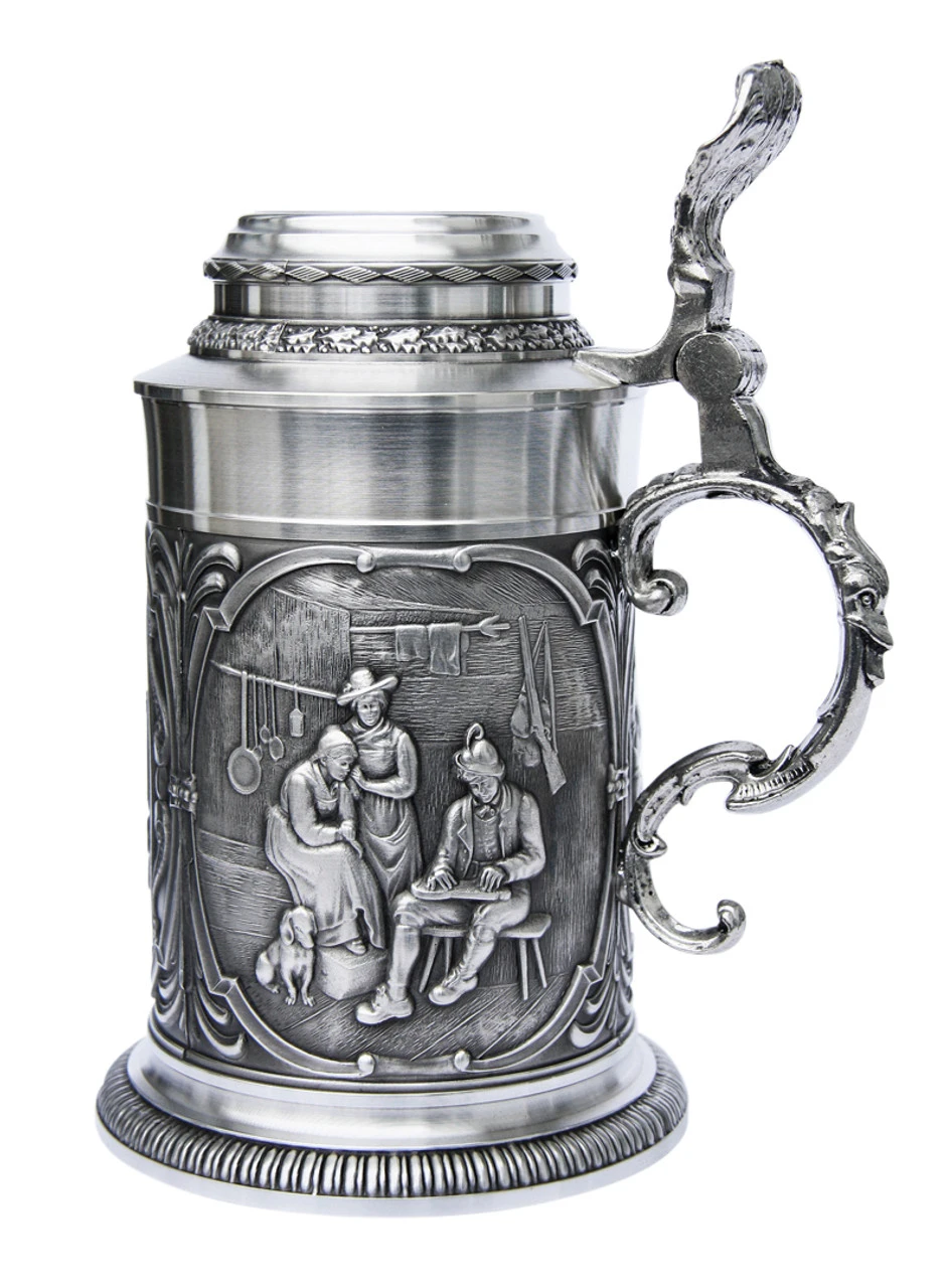 Austria Pewter Beer Stein 4 Austria Pewter Beer Stein - Image 2