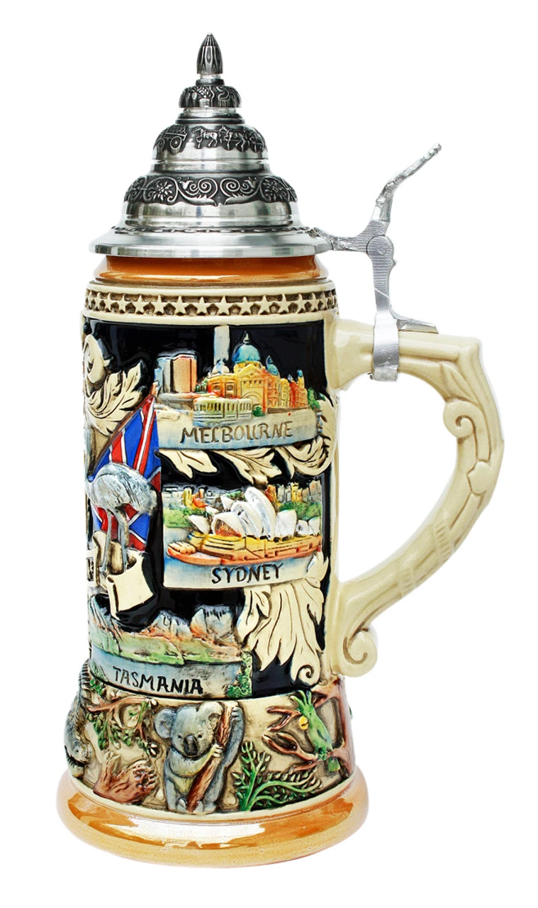 Australia Beer Stein 4 Australia Beer Stein - Image 2