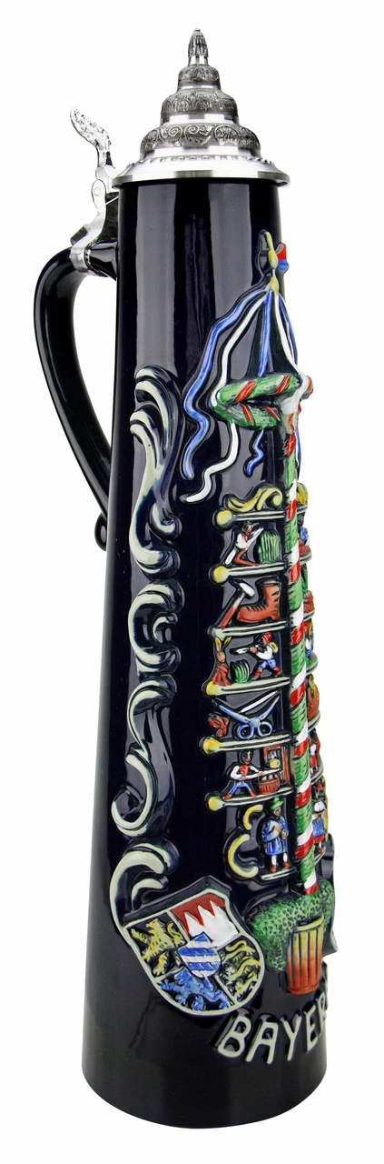 Bavaria Bayern Maypole Jug Stein | 2 Liter 4 Bavaria Bayern Maypole Jug Stein | 2 Liter - Image 2