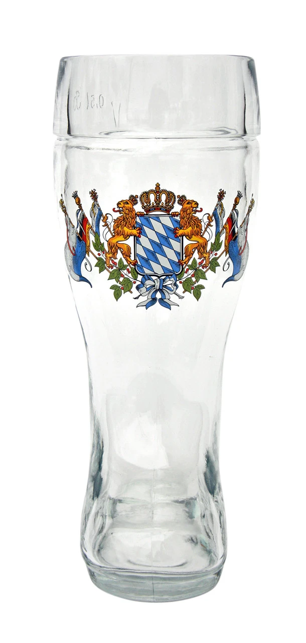 Bavaria Crest Glass Beer Boot 0.5 Liter 7 Bavaria Crest Glass Beer Boot 0.5 Liter - Image 5