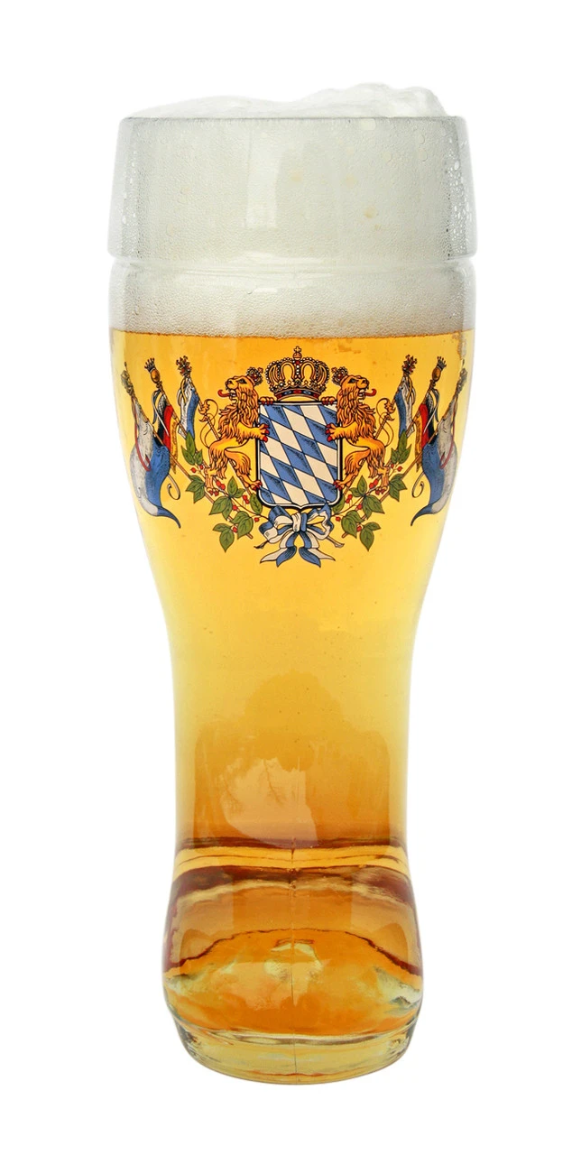 Bavaria Crest Glass Beer Boot 0.5 Liter 4 Bavaria Crest Glass Beer Boot 0.5 Liter - Image 2