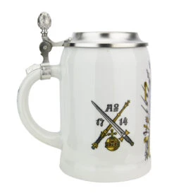 Zimmermann Bavaria Crest Porcelain Beer Stein 10 Zimmermann Bavaria Crest Porcelain Beer Stein -Beer Stein Store Bavaria Crest Porcelain Beer Stein Z9982 LS SM 43121.1605826918