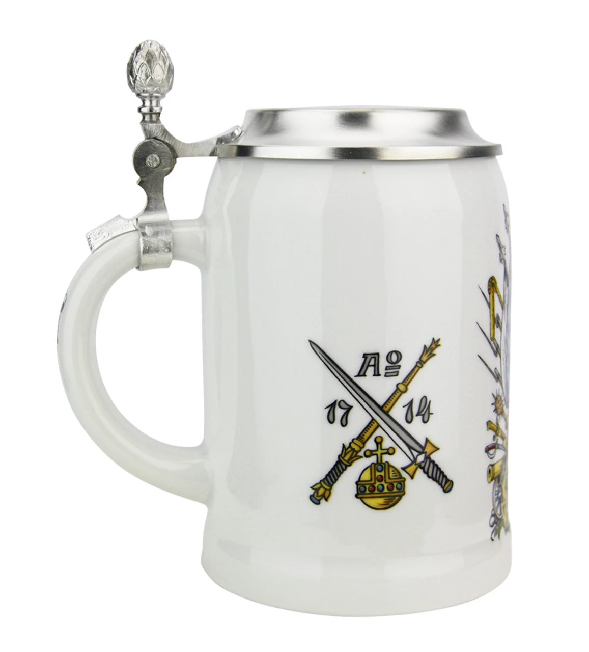 Zimmermann Bavaria Crest Porcelain Beer Stein 5 Zimmermann Bavaria Crest Porcelain Beer Stein - Image 3