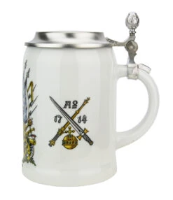 Zimmermann Bavaria Crest Porcelain Beer Stein 12 Zimmermann Bavaria Crest Porcelain Beer Stein -Beer Stein Store Bavaria Crest Porcelain Beer Stein Z9982 RS SM 28078.1605826919