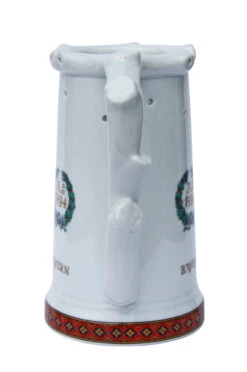 Zimmermann Bavaria Crest Porcelain Puzzle Beer Stein 11 Zimmermann Bavaria Crest Porcelain Puzzle Beer Stein -Beer Stein Store Bavaria Crest Porcelain Puzzle Beer Stein Z8619 Back SM 56358.1425240268