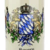 Bavaria Crest Stoneware Beer Mug 1 Liter 1 Bavaria Crest Stoneware Beer Mug 1 Liter -Beer Stein Store Bavaria Crest Stoneware Beer Mug 1 Liter GS38045BC FNT SM 62061.1575998038