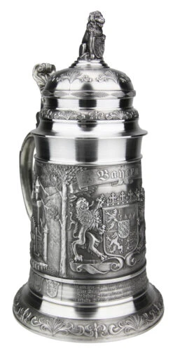 Bavaria Pewter Beer Stein