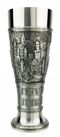 Bavaria Pewter Wheat Beer Tulip 11 Bavaria Pewter Wheat Beer Tulip -Beer Stein Store Bavaria Pewter Wheat Beer Tulip AS60205 Side 2 SM 96041.1605828304