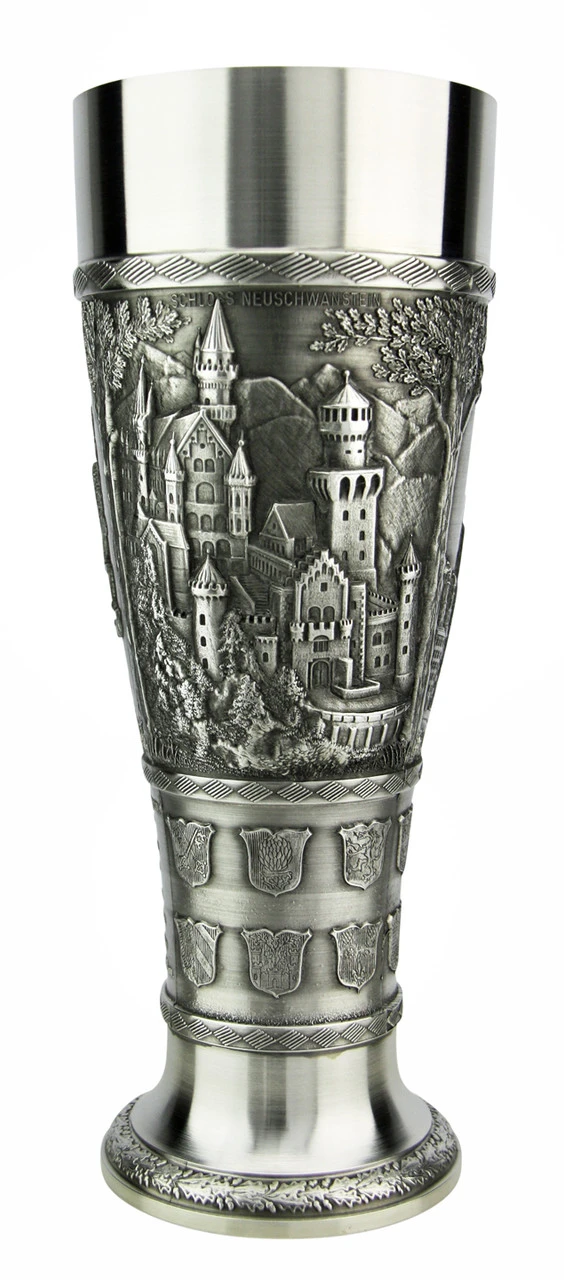 Bavaria Pewter Wheat Beer Tulip 7 Bavaria Pewter Wheat Beer Tulip - Image 5