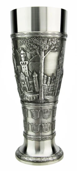 Bavaria Pewter Wheat Beer Tulip 10 Bavaria Pewter Wheat Beer Tulip -Beer Stein Store Bavaria Pewter Wheat Beer Tulip AS60205 Side 3 SM 83830.1605828233