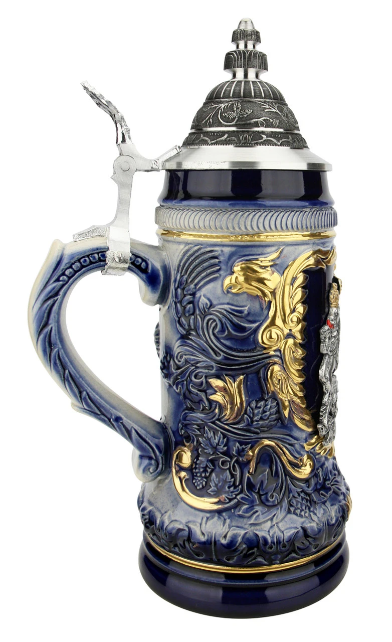 Bavaria Royal Lion Crest Beer Stein 5 Bavaria Royal Lion Crest Beer Stein - Image 3
