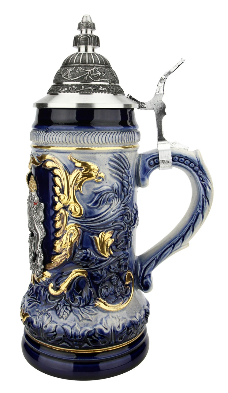 Bavaria Royal Lion Crest Beer Stein 6 Bavaria Royal Lion Crest Beer Stein - Image 4
