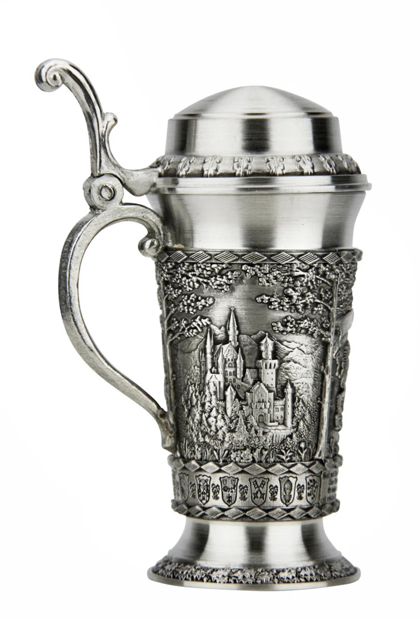 Bavaria Schnapps Pewter Mini Stein | 1 Oz 5 Bavaria Schnapps Pewter Mini Stein | 1 Oz - Image 3