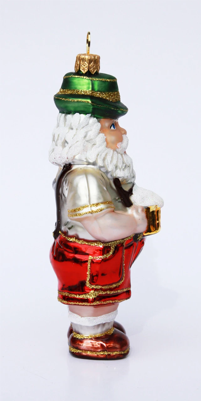 Bavarian Oktoberfest Santa Christmas Ornament 4 Bavarian Oktoberfest Santa Christmas Ornament - Image 2