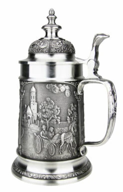 Bavarian Village Maypole Pewter Beer Stein 10 Bavarian Village Maypole Pewter Beer Stein -Beer Stein Store Bavarian Village Maypole Pewter Beer Stein DN8545SDZ RS SM 64008.1541621537