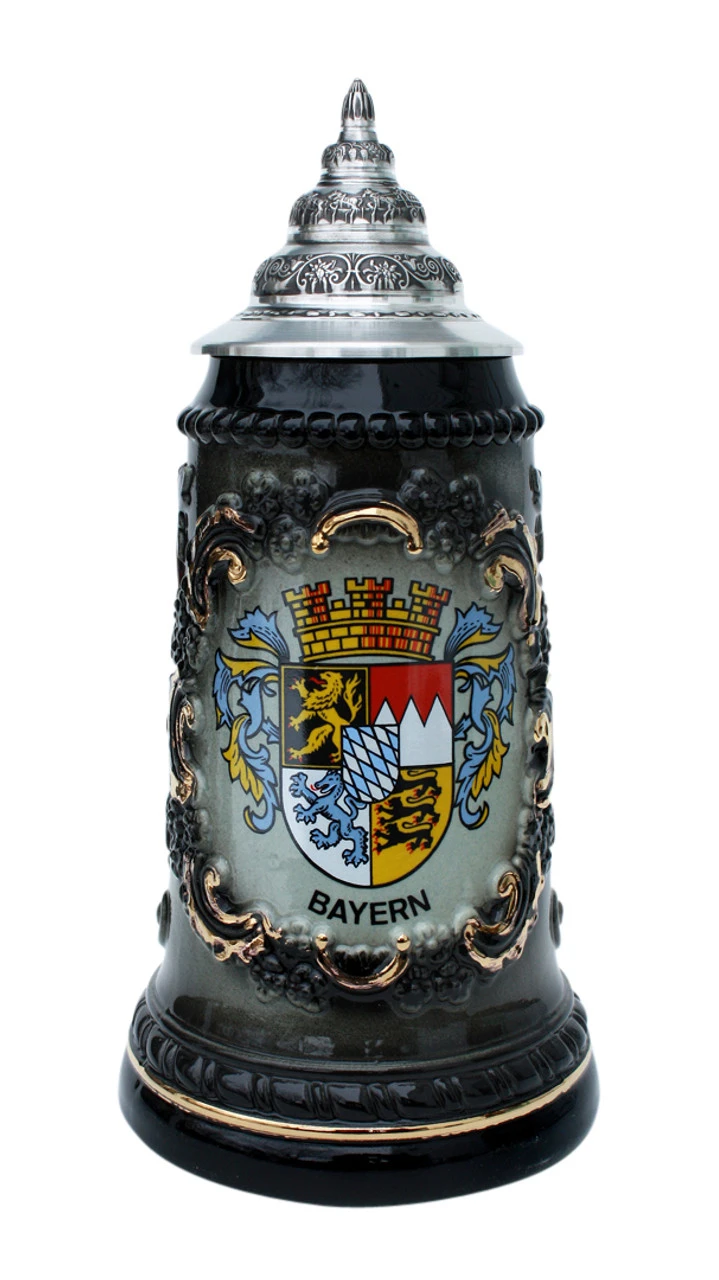 Bayern Bavaria Souvenir Beer Stein 3 Bayern Bavaria Souvenir Beer Stein