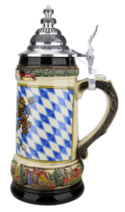 Bayern Coat Of Arms Deutschland Beer Stein 10 Bayern Coat Of Arms Deutschland Beer Stein -Beer Stein Store Bayern Coat of Arms Deutschland Beer Stein ZB1413906B RS SM 15903.1621725006
