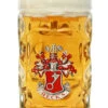 Becks Dimpled Oktoberfest Glass Beer Mug 0.5 Liter