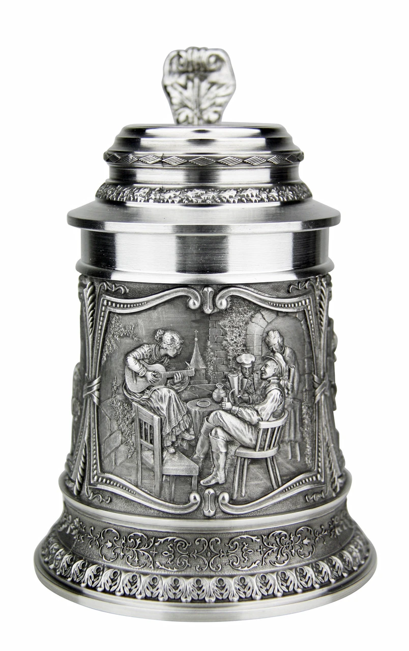 Beer Brewers Pewter Beer Stein 5 Beer Brewers Pewter Beer Stein - Image 3