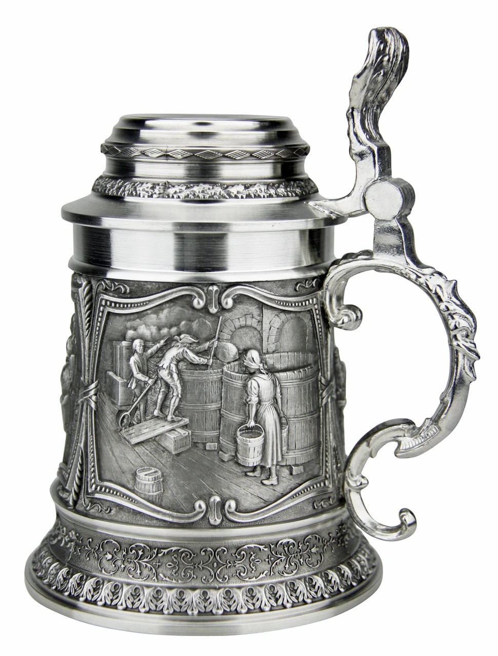 Beer Brewers Pewter Beer Stein 7 Beer Brewers Pewter Beer Stein - Image 5