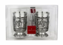 Beer Brewers Pewter Shot Cup 1 Oz | Set Of 2 11 Beer Brewers Pewter Shot Cup 1 Oz | Set Of 2 -Beer Stein Store Beer Brewers Pewter Shot Cup 1 oz Set of 2 AS10418 inBox SM 32150.1679840422