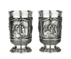 Beer Brewers Pewter Shot Cup 1 Oz | Set Of 2 9 Beer Brewers Pewter Shot Cup 1 Oz | Set Of 2 -Beer Stein Store Beer Brewers Pewter Shot Cup 1 oz Set of 2 AS10418 side1 SM 76378.1679840367