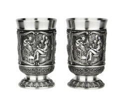 Beer Brewers Pewter Shot Cup 1 Oz | Set Of 2 10 Beer Brewers Pewter Shot Cup 1 Oz | Set Of 2 -Beer Stein Store Beer Brewers Pewter Shot Cup 1 oz Set of 2 AS10418 side3 SM 40309.1679840374