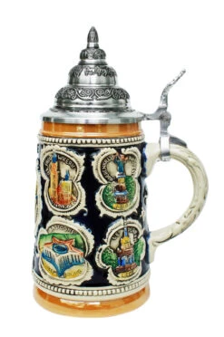 Belgium Beer Stein 7 Belgium Beer Stein -Beer Stein Store Belgium Beer Stein K307BE RS SM 30314.1443205591