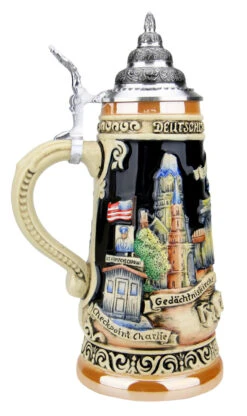 Berlin And Brandenburg Gate Beer Stein 9 Berlin And Brandenburg Gate Beer Stein -Beer Stein Store Berlin Beer Stein K303B LS SM 14155.1556046438
