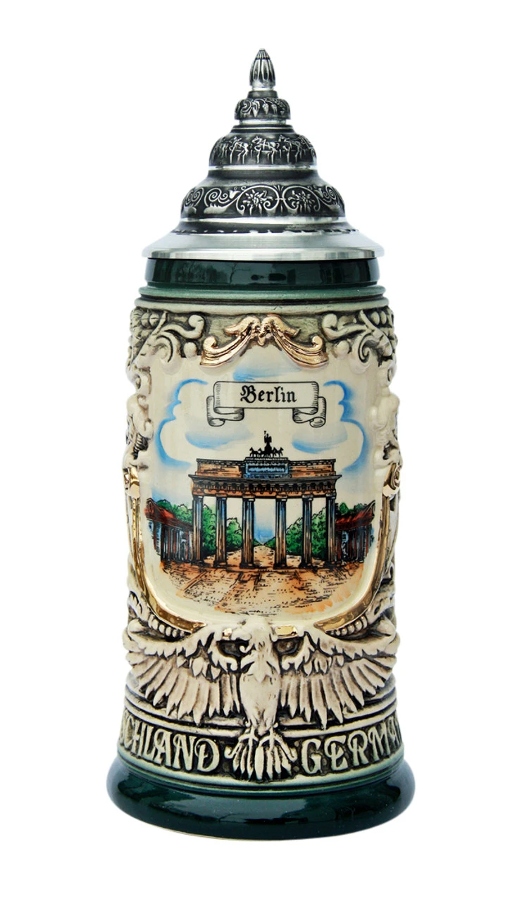 Berlin City Skyline Beer Stein 0.4 Liter 3 Berlin City Skyline Beer Stein 0.4 Liter