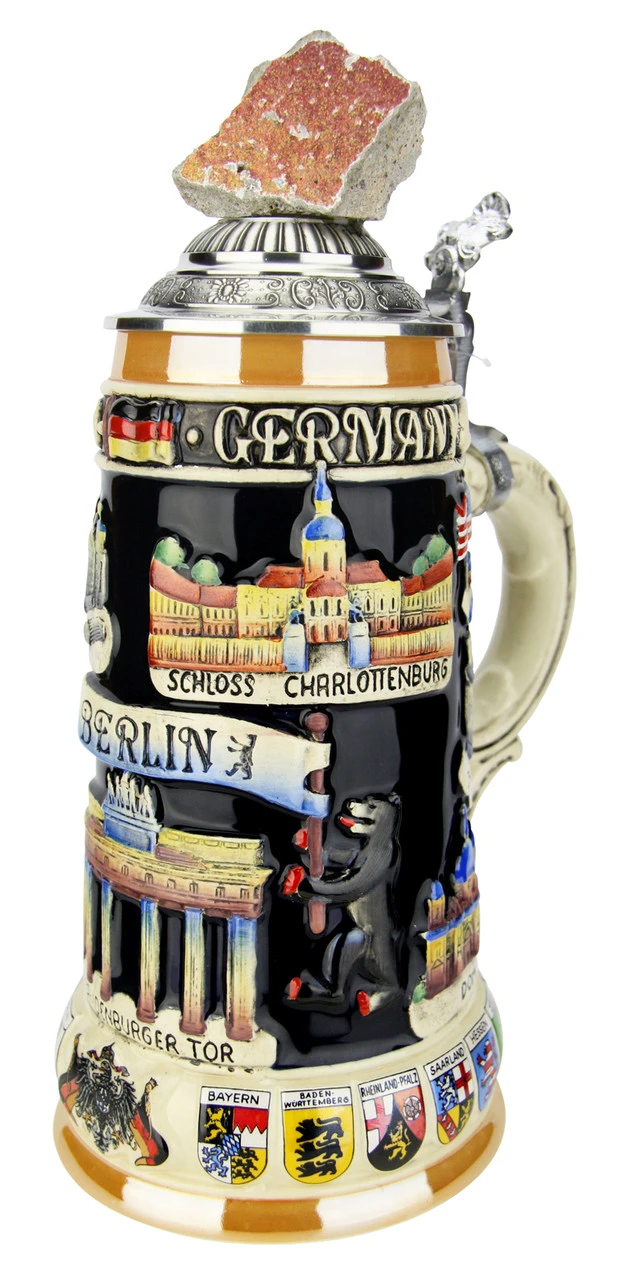 Berlin Wall Beer Stein 6 Berlin Wall Beer Stein - Image 4